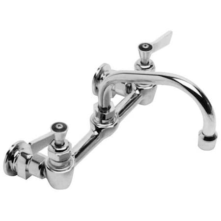 Adjustable Pantry Faucet 8 Ctr Wall 6 Noz